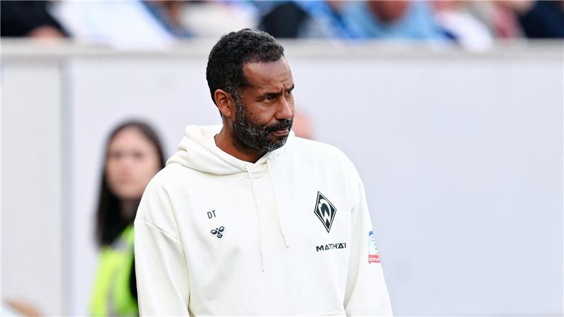 Werder-Trainer Daniel Thioune.