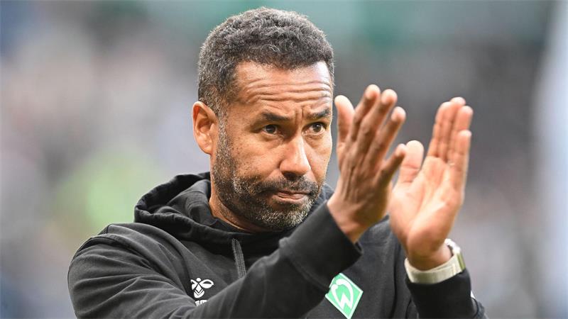 Werder-Trainer Daniel Thioune.