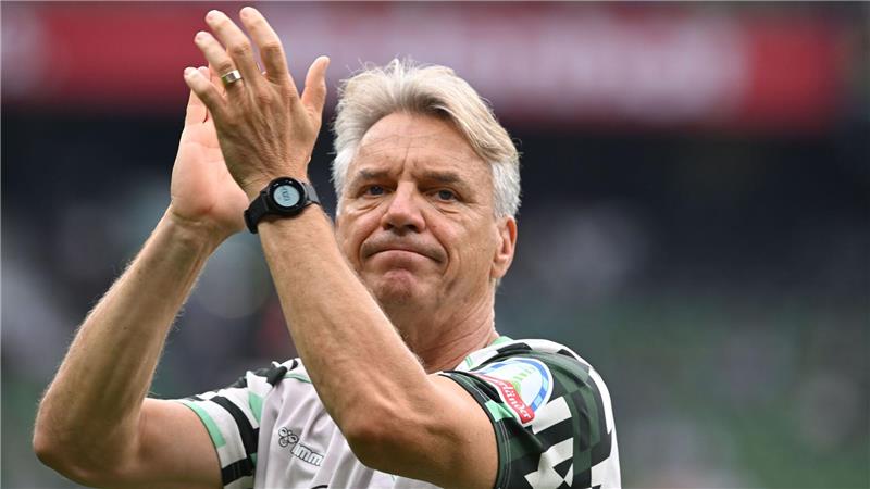 Werder-Trainer Horst Steffen.