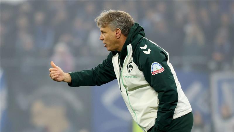 Werder-Trainer Horst Steffen.