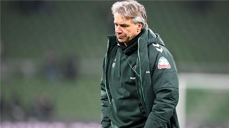Werder-Trainer Horst Steffen.