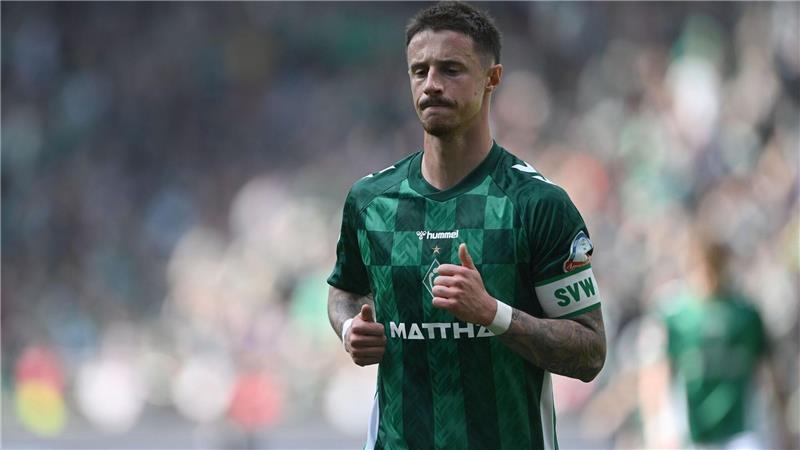 Später Sieg gegen Bochum: Werder träumt weiter von Europa Werders Marco Friedl.