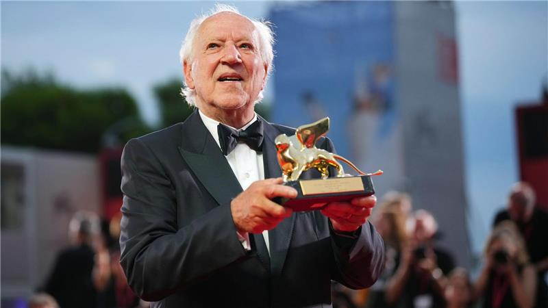Werner Herzog, Träger des Goldenen Löwen für sein Lebenswerk, bei der Eröffnungsfeier und der Premiere des Films „La Grazia“ während der 82. Ausgabe der Filmfestspiele von Venedig.