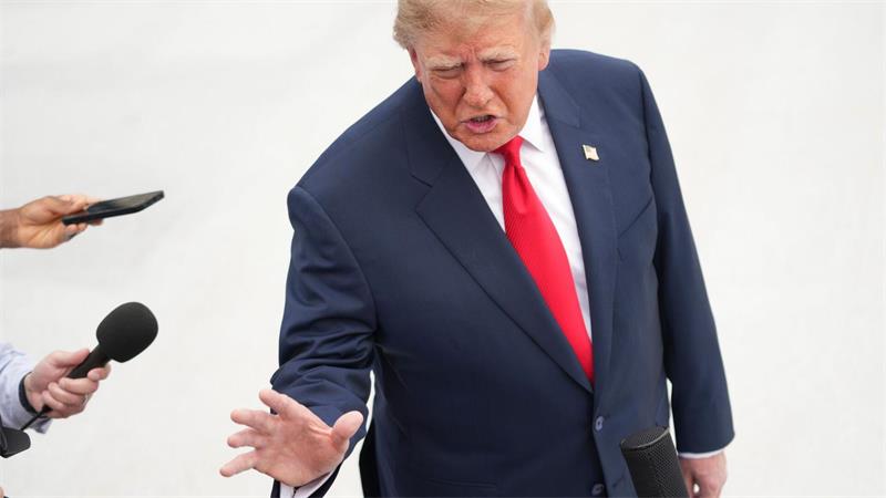 Wettert gegen den ukrainischen Präsidenten: Donald Trump.
