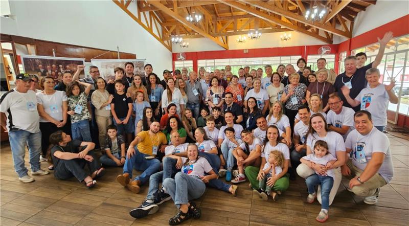 Wie alle zwei Jahre kommt die Familie Buchmann auch 2024 in der Stadt Canoinhas zur Familienfeier „Conbuca“ zusammen. Gern wollen sie dazu künftig auch Familienmitglieder aus Deutschland einladen.