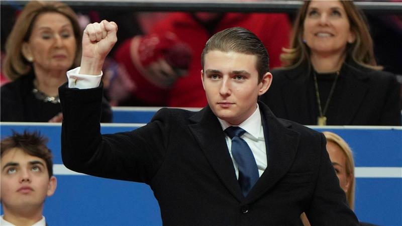 Präsidentensohn, Student, Berater: Das Rätsel Barron Trump Wie der Vater, so der Sohn. (Archivbild)