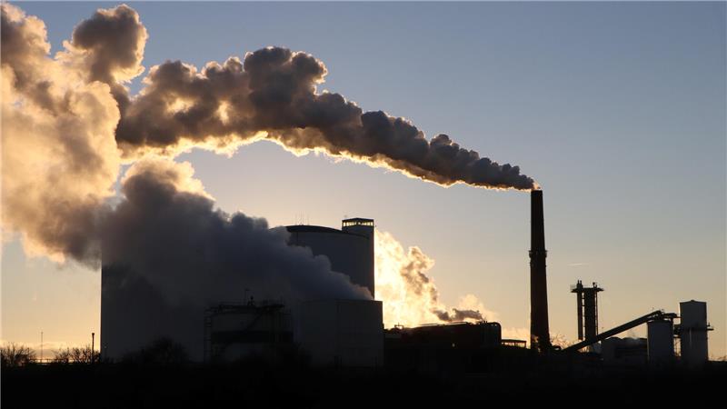 Zuckerfabrik Schladen: Sie sind die Neuen im Werk an der Oker Wie ein Scherenschnitt: Die Schladener Zuckerfabrik im Gegenlicht während der Kampagne.