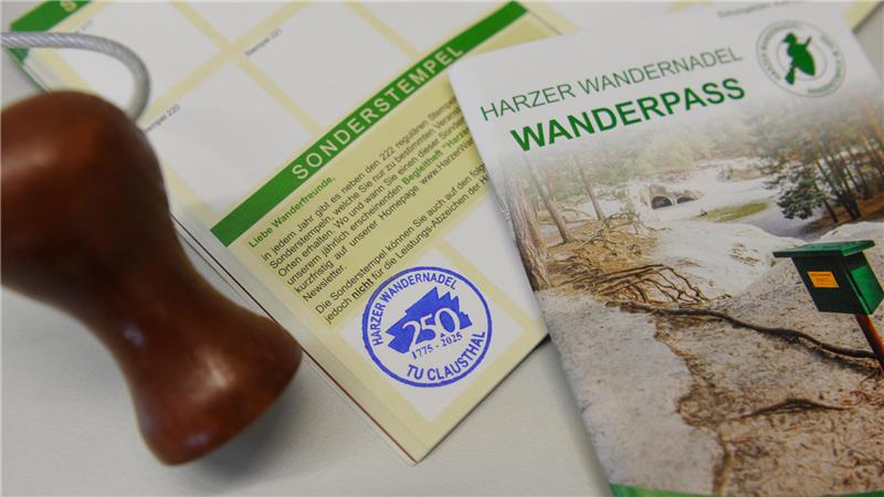 Wie schon zum Jubiläum „250 Jahre TU Clausthal“ gibt es auch zum Stadtfest in St. Andreasberg einen Sonderstempel der Harzer Wandernadel.