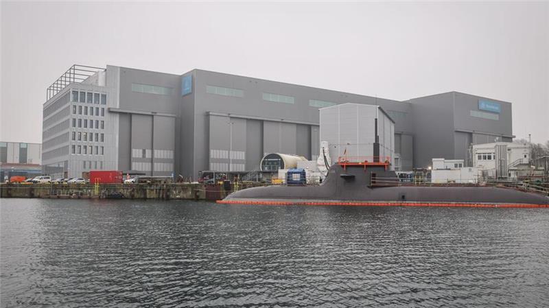 Thyssenkrupp will U-Boot-Sparte an die Börse bringen Wie sehen künftig die Besitzverhältnisse bei der Kieler Werft TKMS künftig aus? (Archivbild)