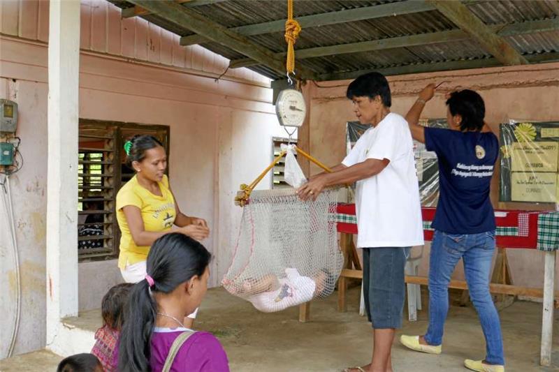 Wie viel wiegt das Baby?