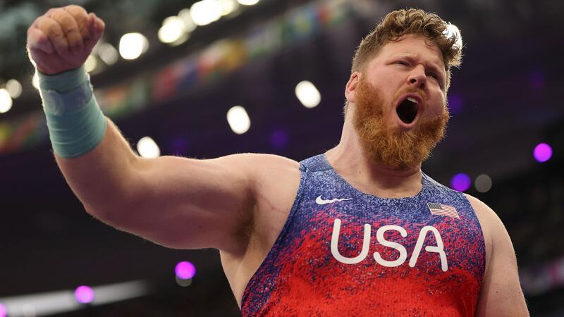 Neugebauer gewinnt Olympia-Silber - Lückenkempers Frust Wieder Olympiasieger: Ryan Crouser.