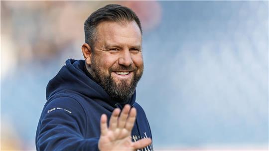 Wieder im Training: Eintracht Braunschweig und Chefcoach Heiner Backhaus. (Archivbild)