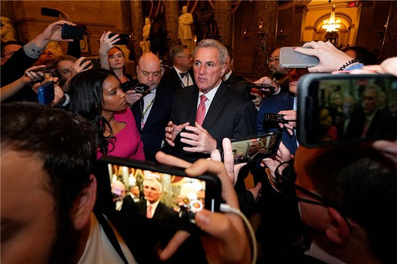 US-Repräsentantenhaus vertagt weitere Chefposten-Abstimmung Wieder vertagt: Der US-Kongress kann sich nicht auf die Wahl von Kevin McCarthy verständigen.