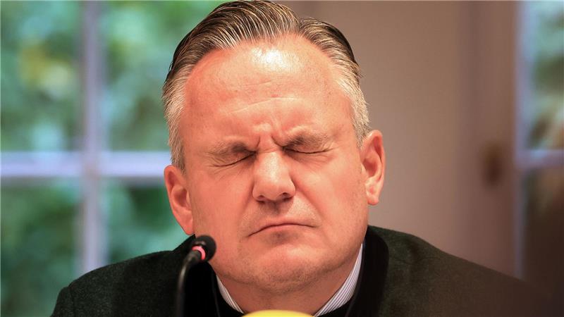Wiesn-Chef Scharpf äußerte sein Bedauern.