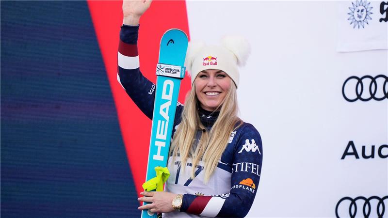 Ski-Coup: Vonn bereitet sich mit Svindal auf Olympia vor Will bei den Olympischen Winterspielen 2026 noch mal angreifen: Lindsey Vonn.