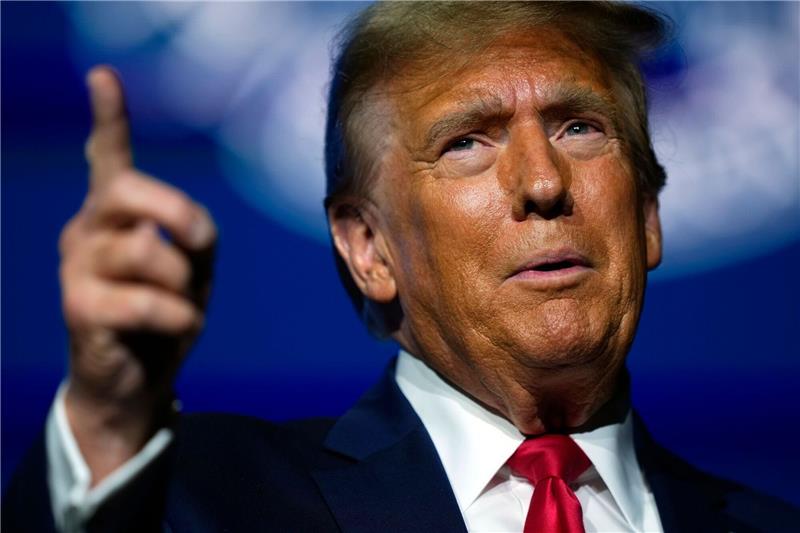 Scharfe Kritik aus Deutschland an Trump-Aussagen zur Nato Will bei der US-Präsidentschaftswahl im November erneut für die Republikaner antreten: Donald Trump.