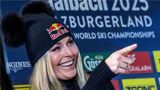 Will die WM eigentlich entspannt und ohne Druck angehen: Lindsey Vonn.