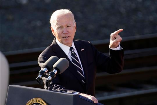 Will keine US-Kampfjets an die Ukraine liefern: US-Präsident Joe Biden.