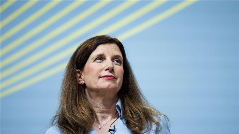 Will mit steigenden Gewinnen und ehrgeizigen Finanzzielen der Commerzbank ihre Eigenständigkeit bewahren: Vorstandschefin Bettina Orlopp. (Archivbild)