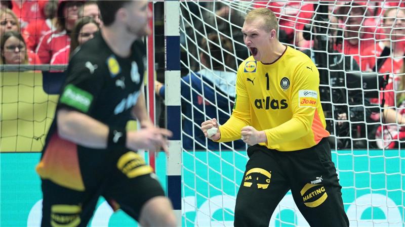 Zocken verboten: Handballer kämpfen um Medaillentraum Will nicht auf ein Unentschieden pokern: Torwart David Späth.