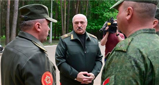 Will nicht verraten, um wieviele Atomwaffen es sich handelt: Alexander Lukaschenko.