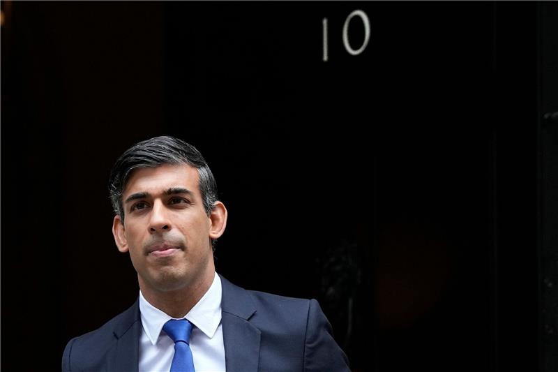 Will sich mit Elon Musk austauschen: Großbritanniens Premier Rishi Sunak.