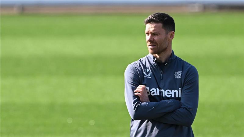 Aufholjagd ohne Wirtz? Bayer hofft auf Bayern-Schreck Alonso Will wieder zum Bayern-Schreck werden: Leverkusens Trainer Xabi Alonso.