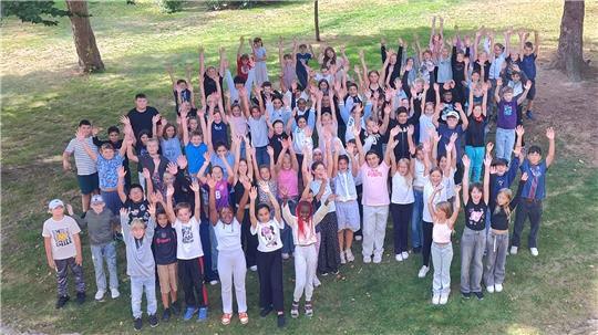 Willkommen an der Adolf-Grimme-Gesamtschule: Deren Entwicklung macht der Schulleitung aktuell jede Menge Freude.