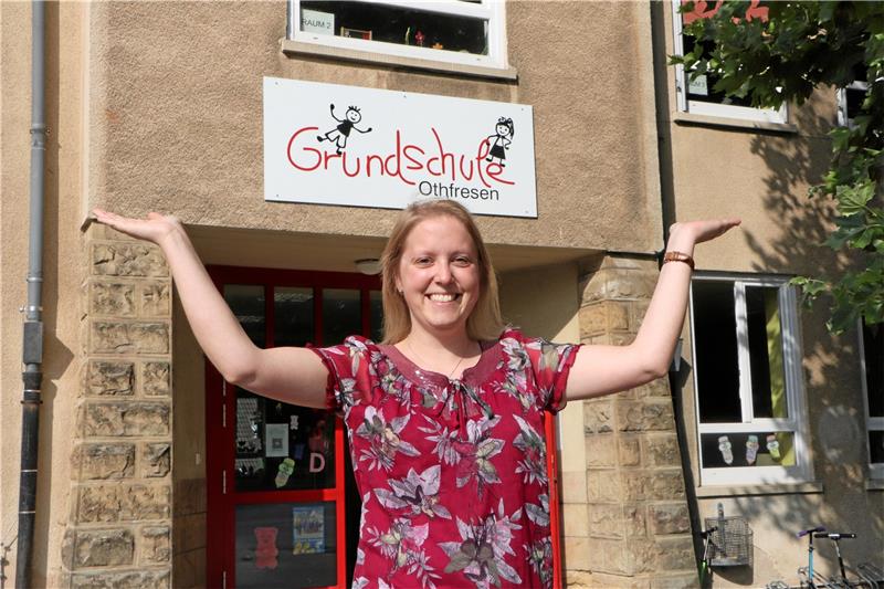 Willkommen in Othfresen: Linda Redlich ist seit Beginn des Schuljahrs neue Leiterin der Grundschule.  Foto: Gereke