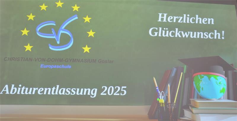 Willkommen zur Abschlussfeier: Das CvD sagt tschüss.