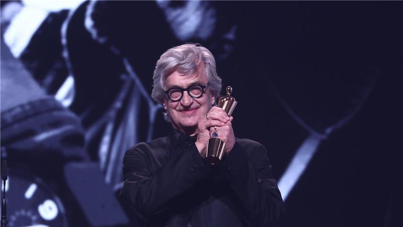 Wim Wenders wurde mit dem Ehrenpreis ausgezeichnet.