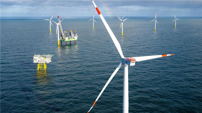 Worum es beim Nordsee-Gipfel geht Windparks auf See sollen besser miteinander vernetzt werden.