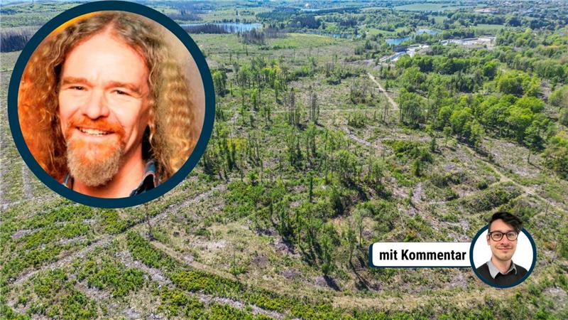 Windräder auf dem Gelände von Werk Tanne? Dann doch lieber eine Rüstungsfabrik findet Carsten Rehling (Die Partei).