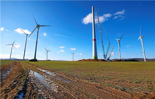 Windräder bei Immenrode. Archivfoto: Epping