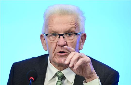 Winfried Kretschmann, Ministerpräsident von Baden-Württemberg.