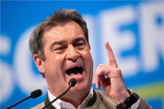 «Wir machen kein Schwarz-Grün in Bayern»: Markus Söder.
