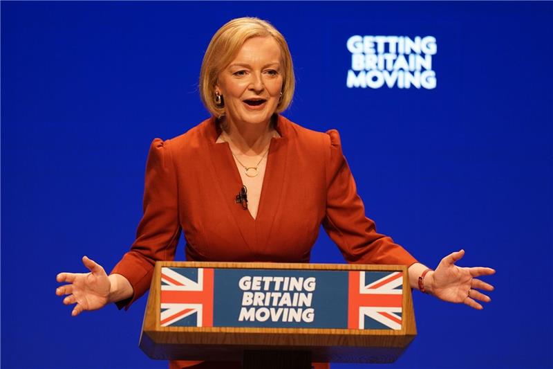 Premierministerin Truss und die Tories am Abgrund «Wir sind die einzige Partei, die einen klaren Plan hat», behauptet die britische Premierministerin Truss beim Parteitag der Konservativen.