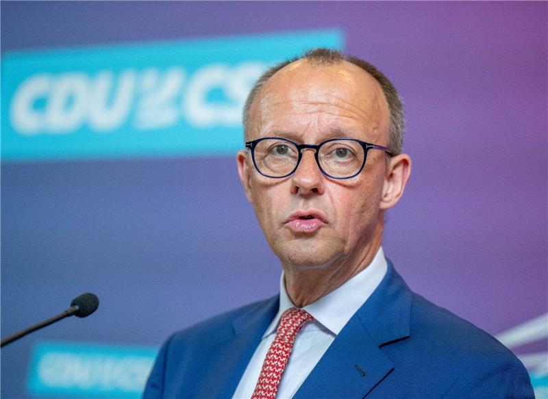 «Wir überlassen diese Debatte nicht anderen»: Friedrich Merz.