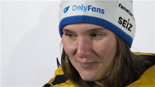 Wirbt für eine Erotik-Plattform: Bobfahrerin Lisa Buckwitz. (Archivbild)