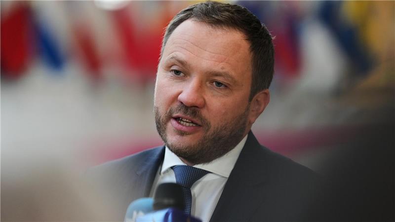 Wirbt in Brüssel für ein Vorgehen gegen russische Ukraine-Kämpfer: Estlands Außenminister Margus Tsahkna. (Archivbild)