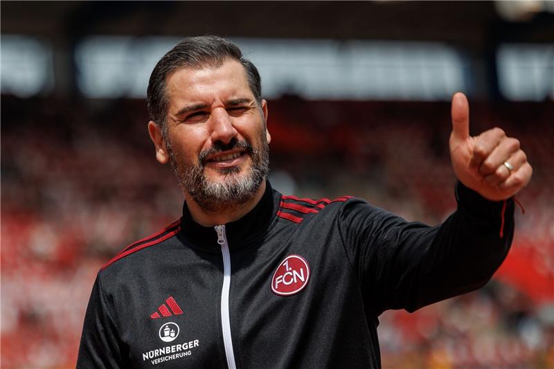 Wird als Nachfolger von Pal Dardai bei Hertha BSC diskutiert: Nürnberg-Coach Christian Fiel.