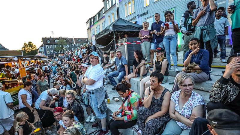 Wird es diesmal wieder so voll auf dem Marktkirchenplatz? Am 12. Juni startet das Clausthal-Zellerfelder Stadtfest.