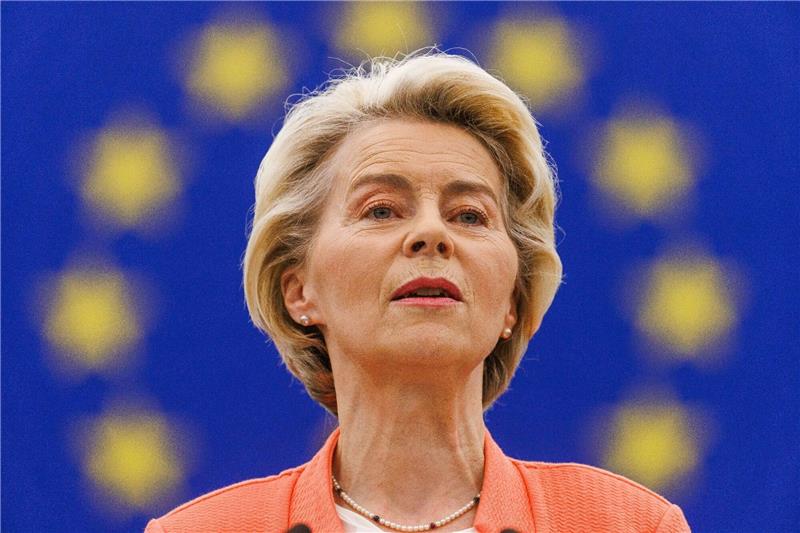 Neue Amtszeit? Von der Leyen hält Rede zur Lage der EU Wird und will Ursula von der Leyen EU-Kommissionspräsidentin bleiben?