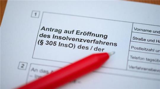 Wird vermehrt benötigt: Formular für den Insolvenzantrag.