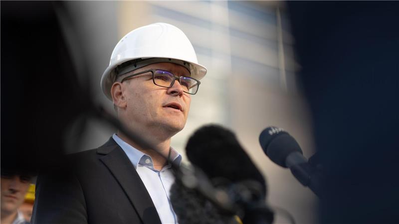Wirtschaftsminister Tonne fordert Schutz und Unterstützung für die Stahlbranche. (Archivbild)