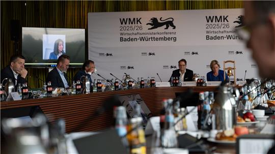 Wirtschaftsministerkonferenz in Stuttgart. (Foto aktuell).