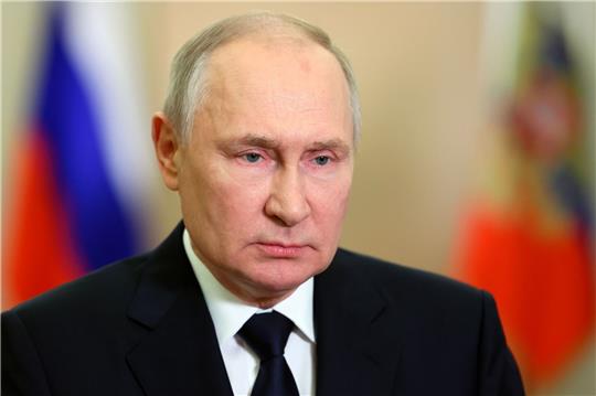 Wladimir Putin, Präsident von Russland.