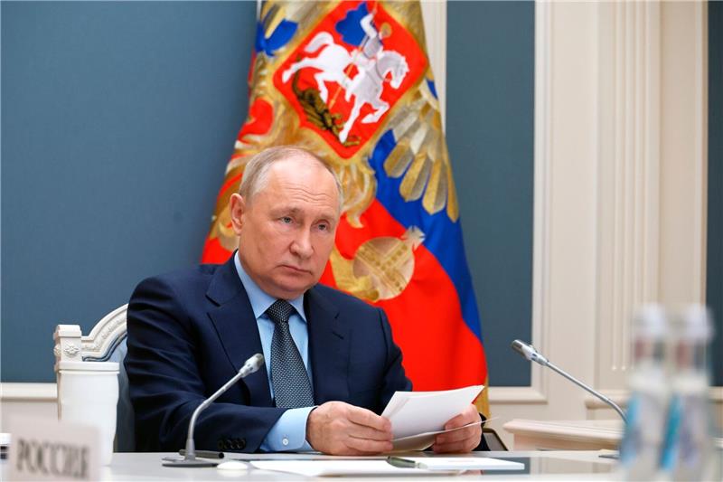 G20-Gipfel: Putin weist Vorwürfe wegen Ukraine-Krieg zurück Wladimir Putin nimmt per Videokonferenz an dem G20-Gipfel teil.
