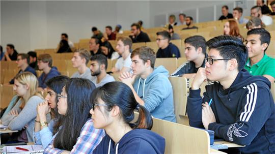 Wo sonst in der TU Clausthal eigentlich die Vorlesungen stattfinden, steht am 17. Februar eine Podiumsdiskussion mit den Bundestagskandidaten an.