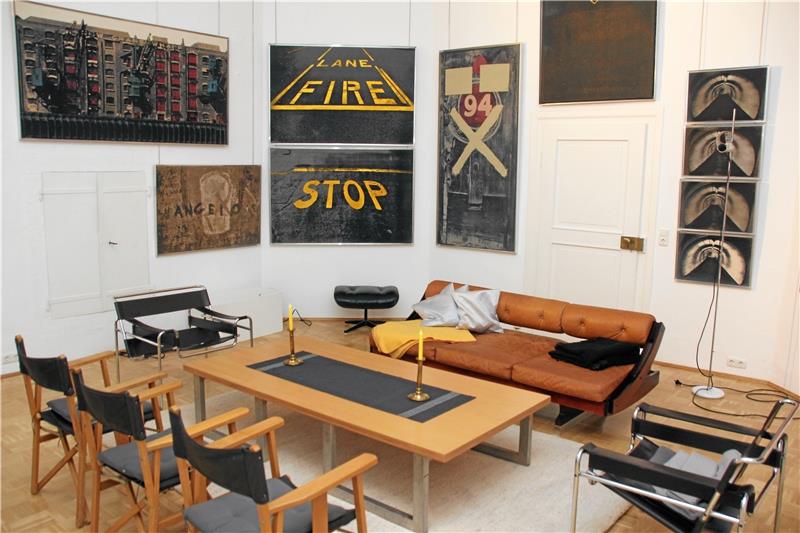 Wohnraum Gerd Winner. Foto: Kühlewind